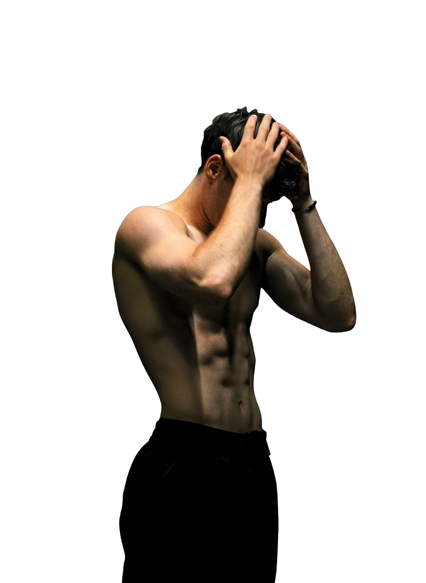 Portrait du coach en arrière-plan